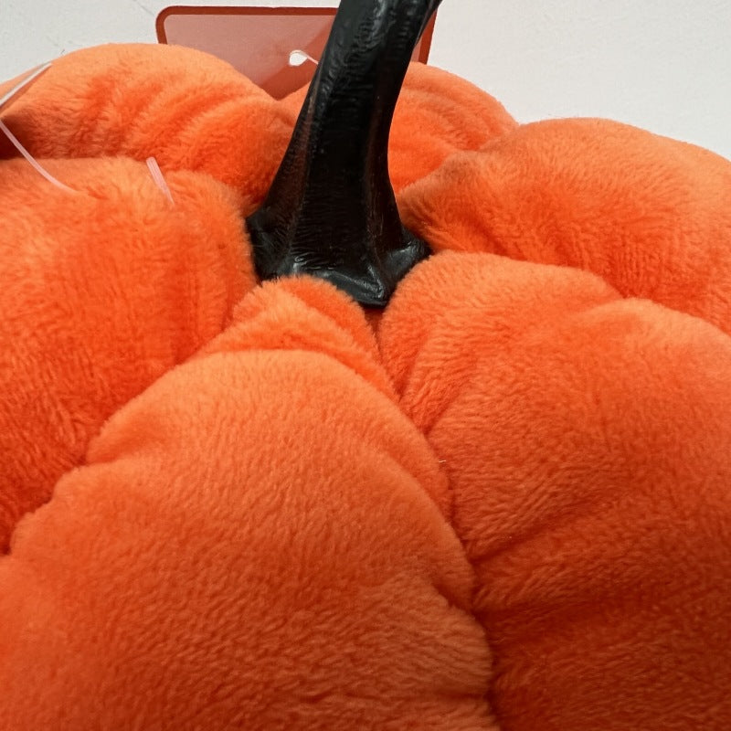 Halloween Cartoon Plush Small Pumpkin Pillow Cushion Pillow Creative Ornament in Stock for Home Use
