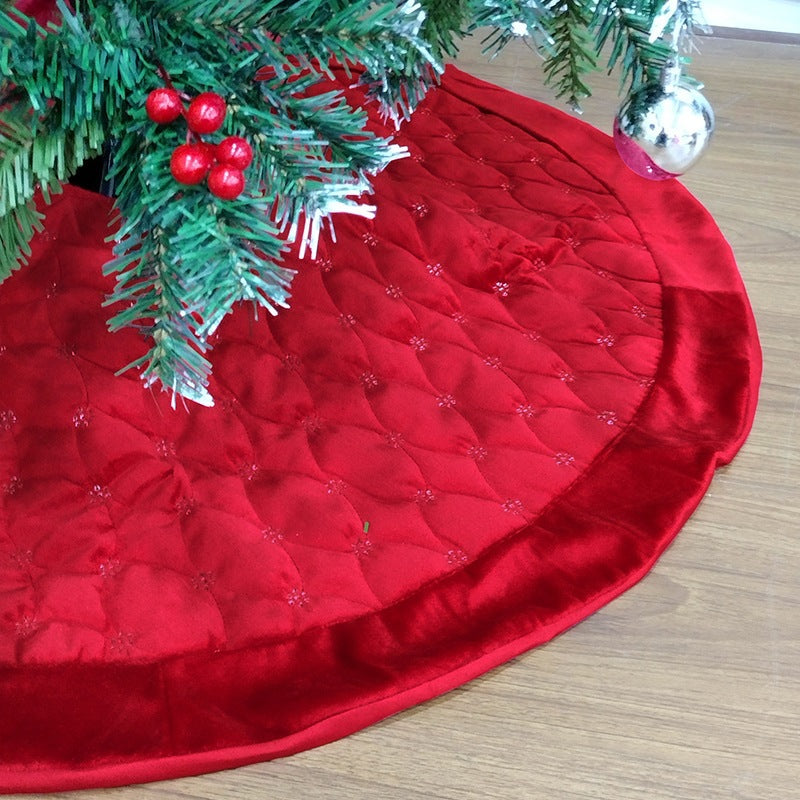 Christmas Ins Christmas Tree Skirt Decoration Festival Party Large Creative Ornament Plush