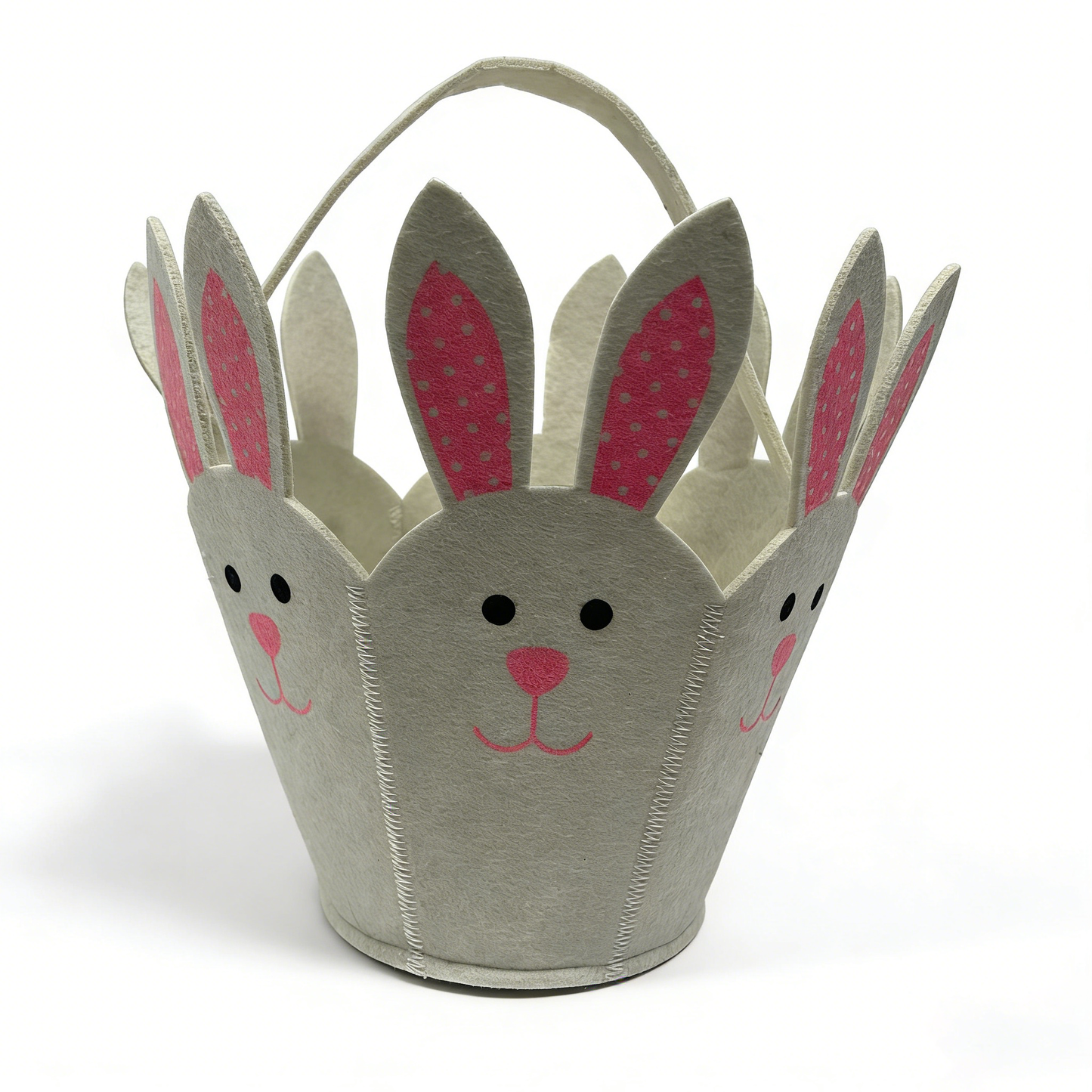 Felt Easter rabbit bag