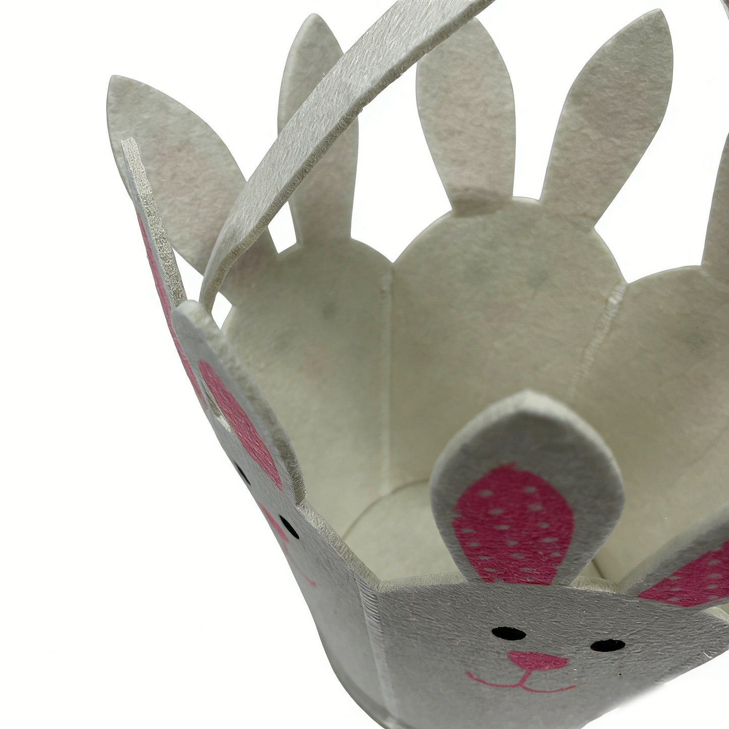 Felt Easter rabbit bag