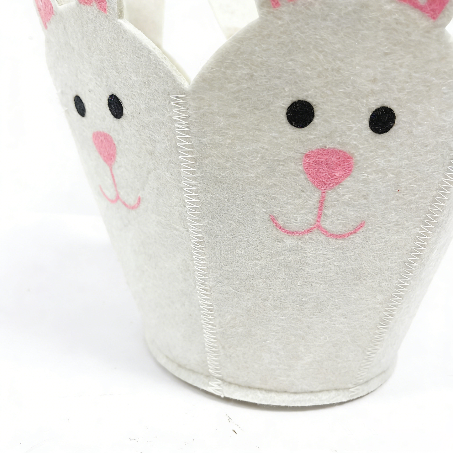 Felt Easter rabbit bag