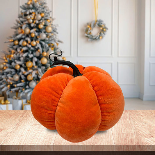 Halloween Cartoon Plush Small Pumpkin Pillow Cushion Pillow Creative Ornament in Stock for Home Use