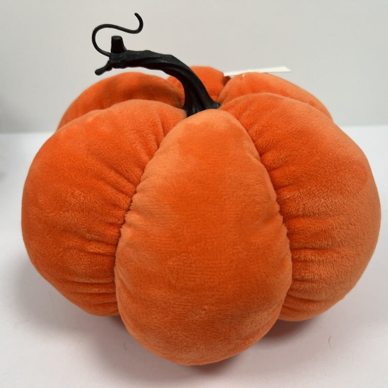 Halloween Cartoon Plush Small Pumpkin Pillow Cushion Pillow Creative Ornament in Stock for Home Use