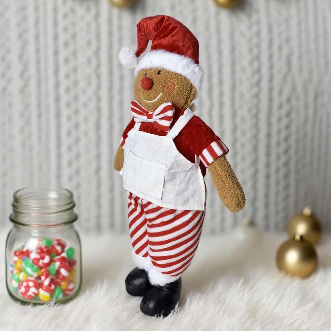 Christmas Doll Biscuit Plush Toy Christmas Decoration