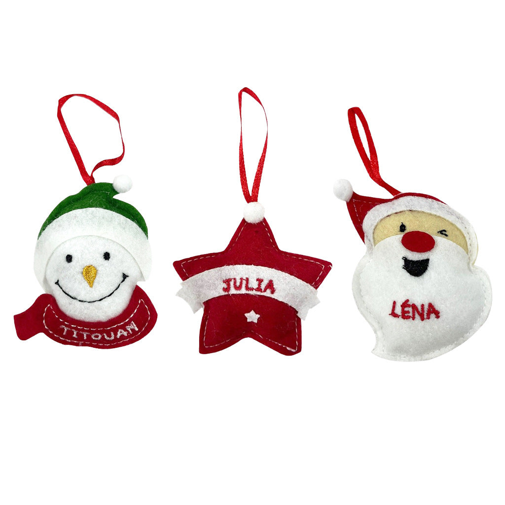 Christmas Pendant, Festival Scene, Style, Atmosphere, Gift, Cute Cartoon Pendant Decoration