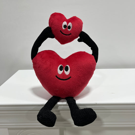 Valentine's - Plush lovely heart decoration