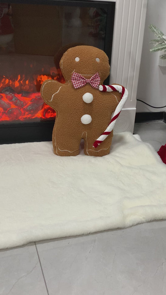 Gingerbread pillow